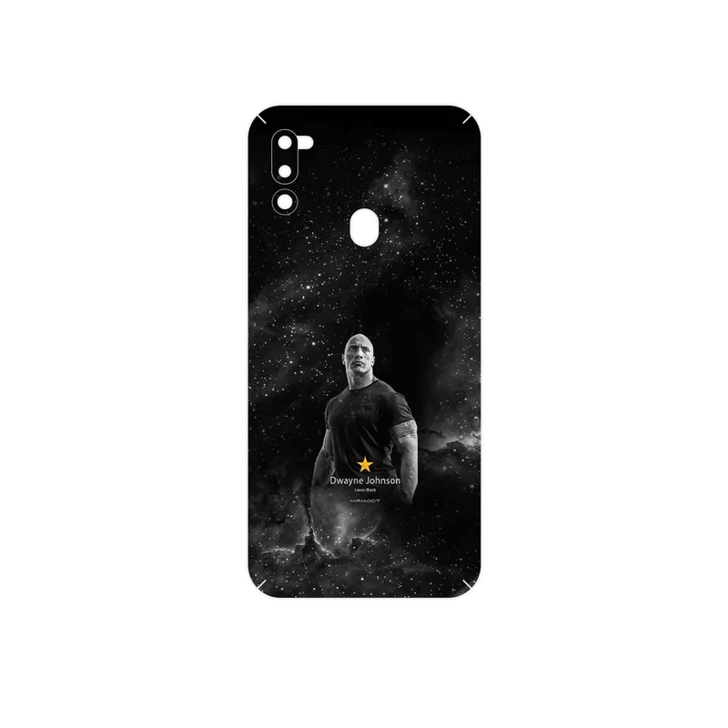 برچسب پوششی ماهوت مدل Dwayne Johnson مناسب برای گوشی موبایل سامسونگ Galaxy M21 (2021) Edition