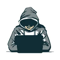 برچسب لپ تاپ طرح هکر کد 2419 