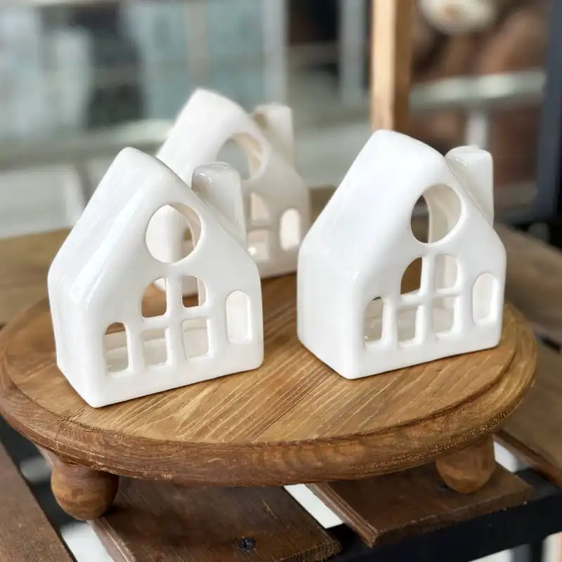 جاشمعی سرامیکی طرح کلبه