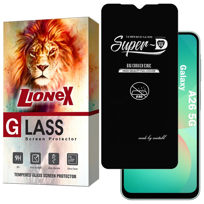 محافظ صفحه نمایش لایونکس مدل SUPERDNL مناسب برای گوشی موبایل سامسونگ Galaxy A26 5G