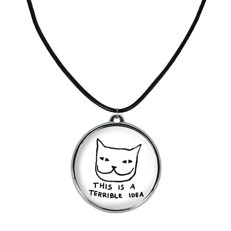 گردنبند خندالو مدل گربه مشکوک کد 2932329324