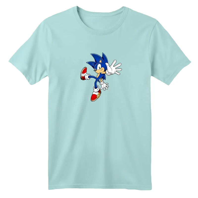 تی شرت آستین کوتاه بچگانه مدل سونیک کد03  