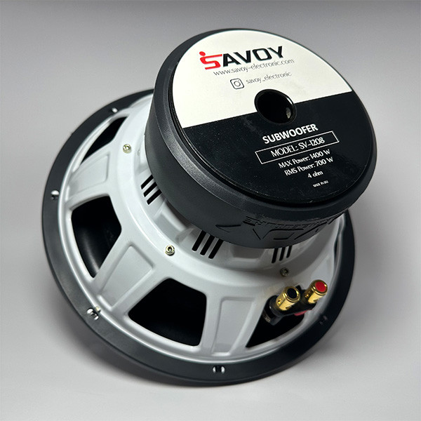 ساب ووفر پشت خودرو ساووی مدل Savoy SV1208 سایز 12 اینچ