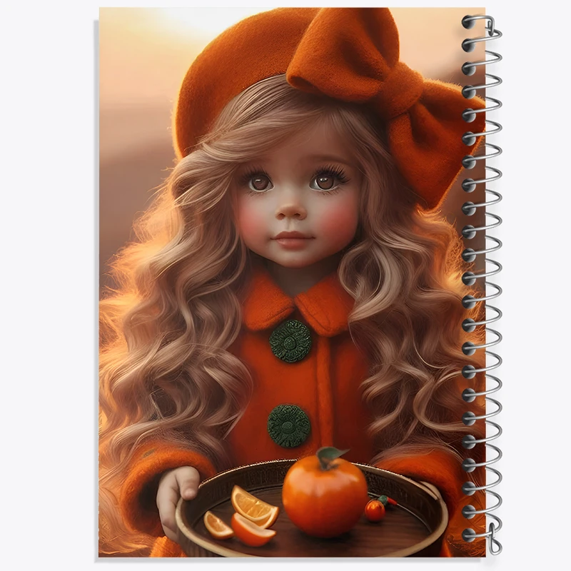 دفتر نقاشی 50 برگ خندالو طرح دخترانه کد F6242