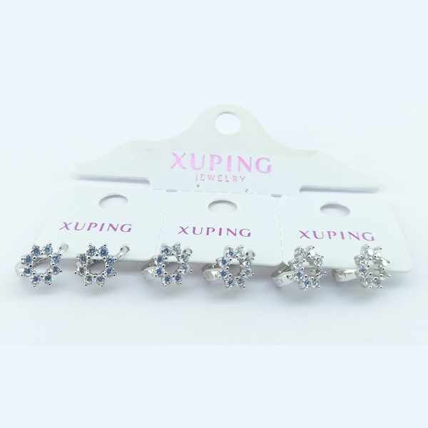 گوشواره دخترانه ژوپینگ مدل نگین کد 0467 گوشواره دخترانه ژوپینگ مدل نگین کد 0467