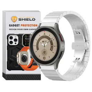 بند آلتیمیت شیلد مدل Swatch Link BTN مناسب برای ساعت هوشمند سامسونگ Galaxy Watch 4 40mm / Watch 4 44mm / Watch 4 Classic 42mm / Watch 4 Classic 46mm