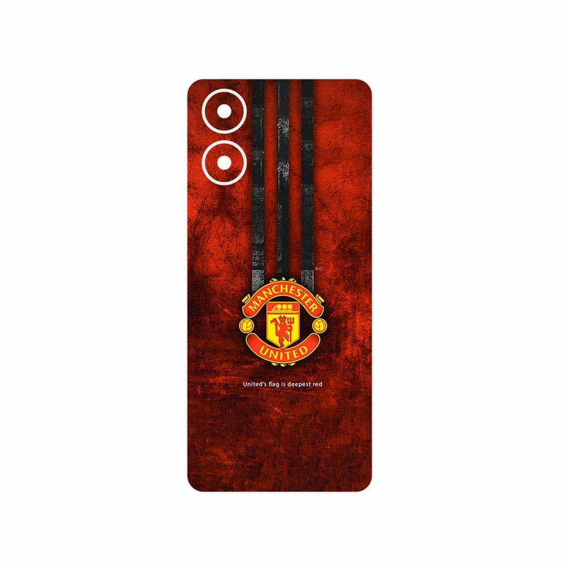 برچسب پوششی ماهوت مدل Manchester_United مناسب برای گوشی موبایل موتورولا Moto G04s