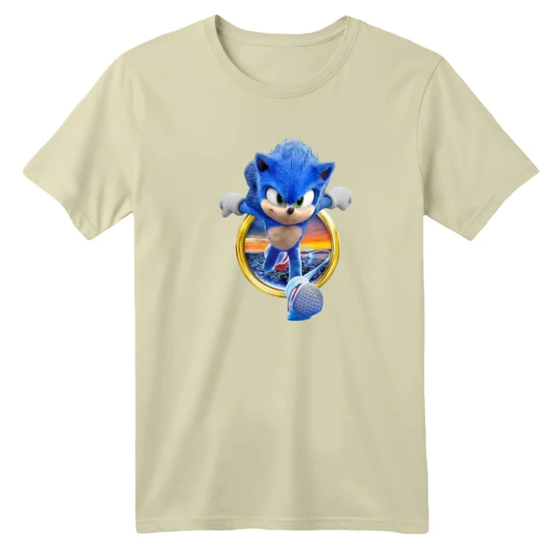 تی شرت آستین کوتاه بچگانه مدل سونیک کد ۱