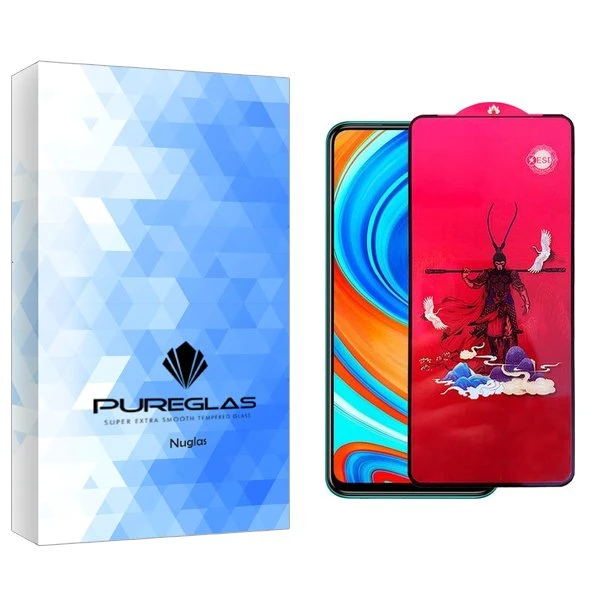 محافظ صفحه نمایش پیور گلس مدل NueGlas King مناسب برای گوشی موبایل شیائومی Redmi Note 9 Pro