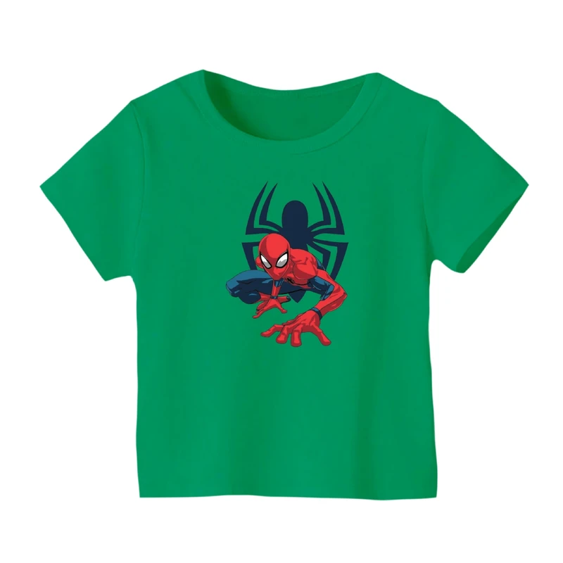 تی شرت آستین کوتاه بچگانه مدل مرد عنکبوتی کد ۱۴