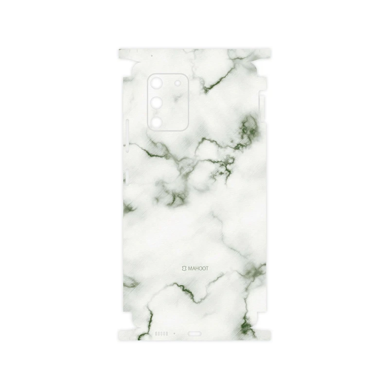 برچسب پوششی ماهوت مدل Blanco-Smoke-Marble-FullSkin مناسب برای گوشی موبایل سامسونگ Galaxy S10 Lite