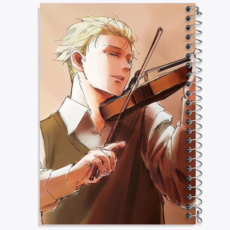 دفتر لیست خرید 50 برگ خندالو طرح لوید فورجر انیمه اسپای ایکس فمیلی Spy x Family کد 24209