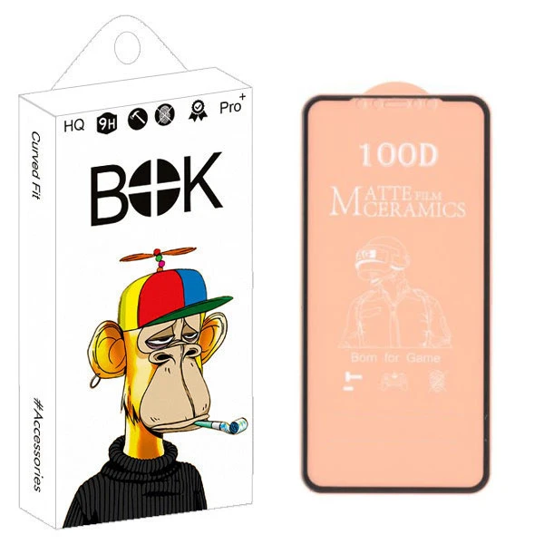 محافظ صفحه نمایش بوک مدل MAAT مناسب برای گوشی موبایل اپل Iphone12MINI