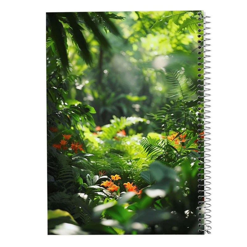 دفتر ژورنال نویسی 50 برگ مدوپد مدل نقطه ای طرح برگ کد DF15588