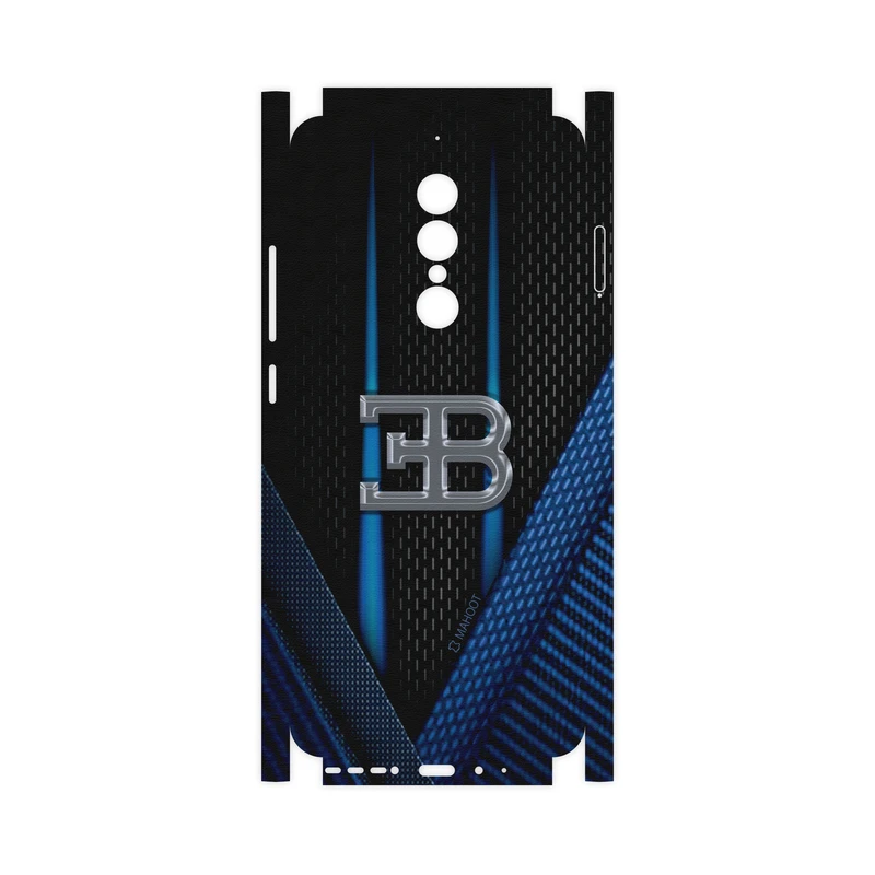 برچسب پوششی ماهوت مدل BUGATTI-FullSkin مناسب برای گوشی موبایل جی ال ایکس Shahin