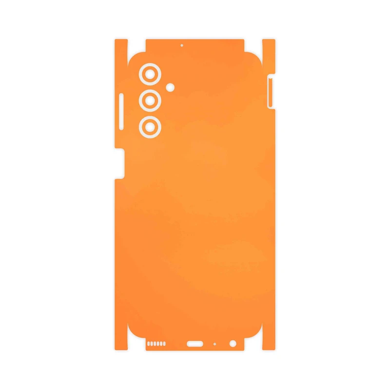 برچسب پوششی ماهوت مدل Matte-Orange-FullSkin مناسب برای گوشی موبایل سامسونگ Galaxy M34 5G