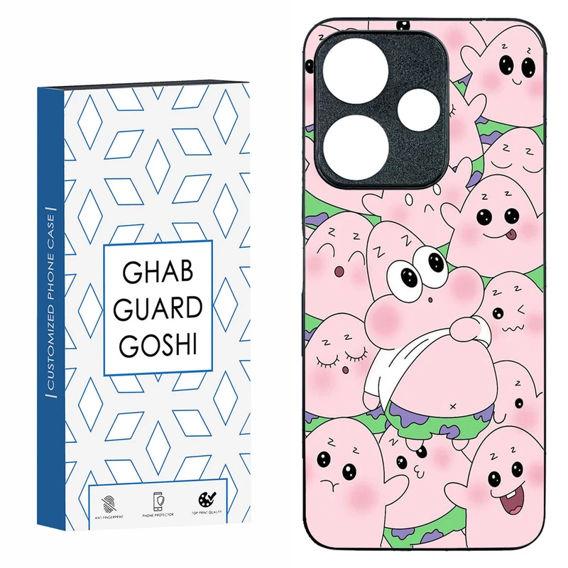 کاور قاب گارد گوشی طرح پاتریک کد TPU-101 مناسب برای گوشی موبایل شیائومی  REDMI 13  