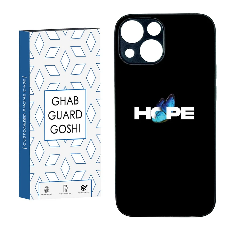 کاور قاب گارد گوشی طرح hope کد TPU-292 مناسب برای گوشی موبایل اپل IPHONE 13 MINI