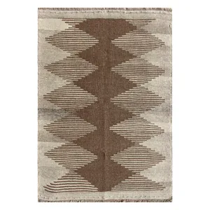 	گلیم دستبافت ذرع و نیم نیروانا کد 506033