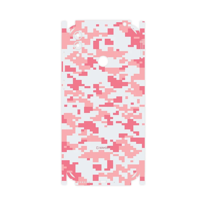 برچسب پوششی ماهوت مدل Army-Pink-pixel-FullSkin مناسب برای گوشی موبایل آنر 8C