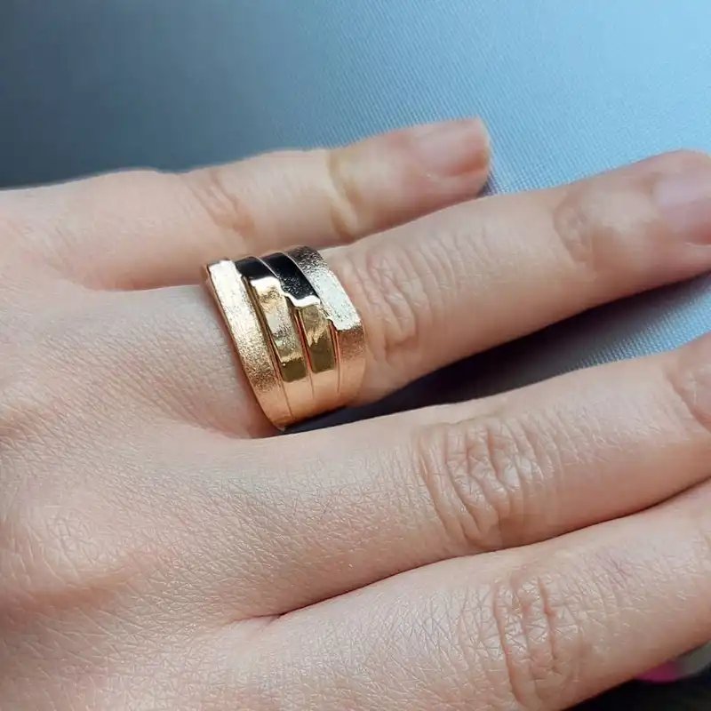 انگشتر زنانه ژوپینگ مدل 678