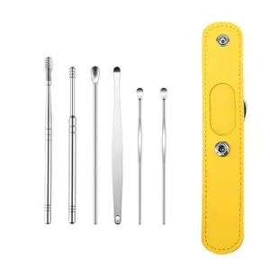 مجموعه نظافت گوش مدل جیبی بسته 6 عددی