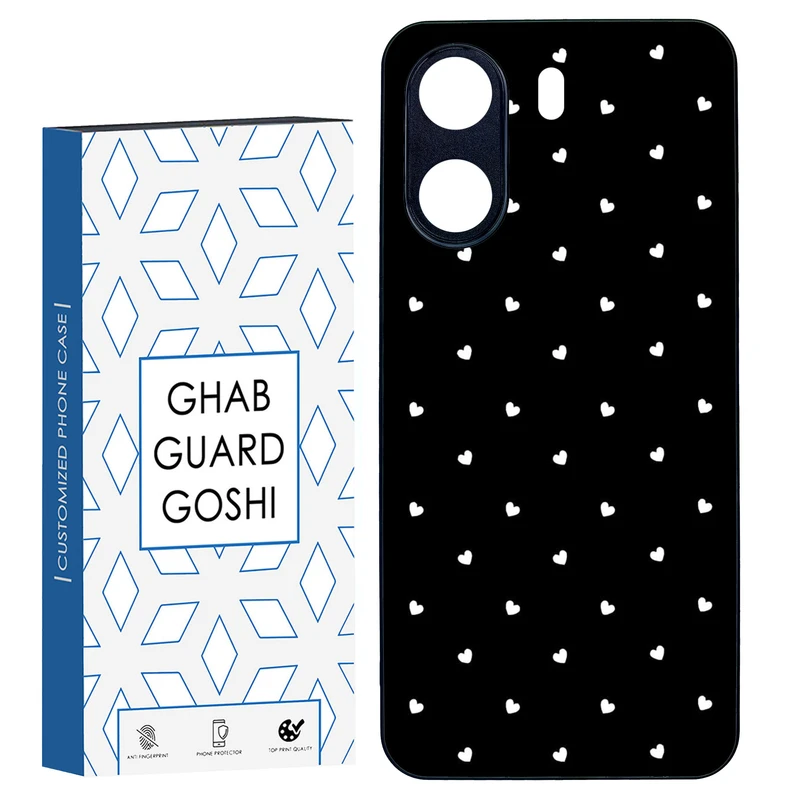 کاور قاب گارد گوشی طرح قلب کد TPU-010 مناسب برای گوشی موبایل شیائومی REDMI 13C / POCO C65