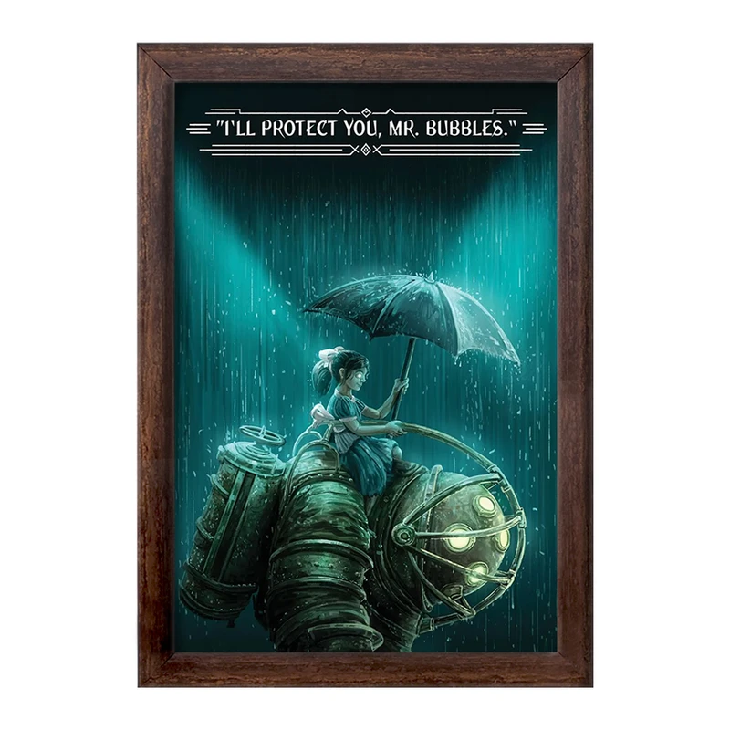 تابلو خندالو طرح بازی بایوشاک (Bioshock) کد 31364