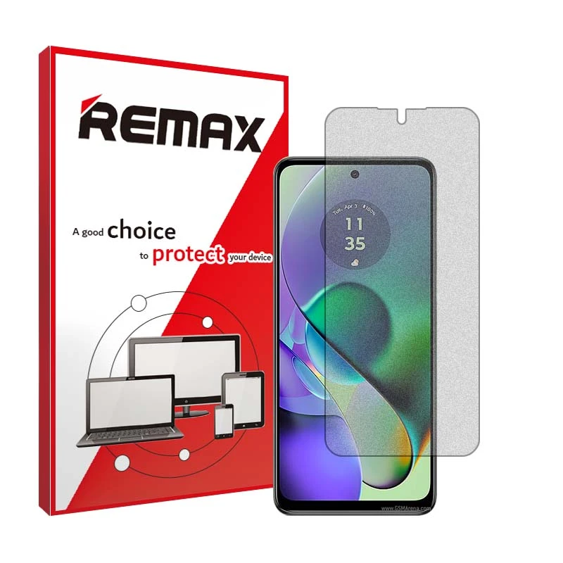 محافظ صفحه نمایش مات ریمکس مدل Resistant مناسب برای گوشی موبایل موتورولا Moto G54