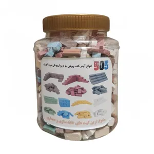 ساختنی 500 تکه 505 مدل آجر مینیاتوری رنگی کد 112-505