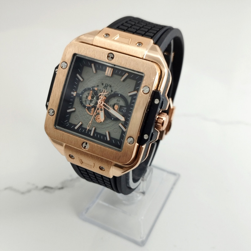 ساعت مچی عقربهای مردانه مدل سه موتوره فعال طرح هابلو ساعت مچی عقربهای مردانه مدل سه موتوره فعال طرح هابلو