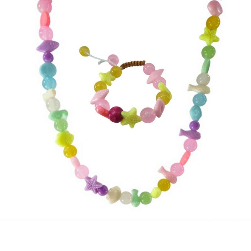 نیم ست دخترانه مدل دریایی