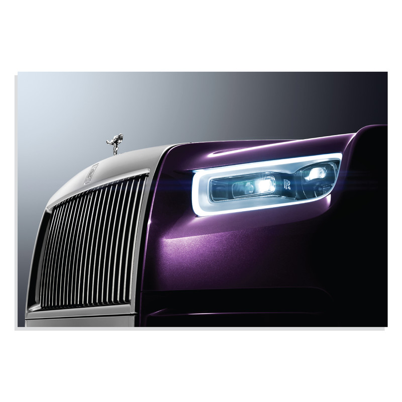 پوستر طرح ماشین رولز رویز فانتوم - Rolls Royce Phantom EWB مدل NV0720