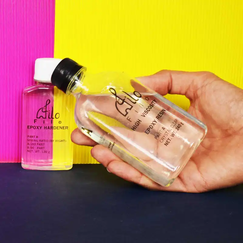 رزین اپوکسی فیلو مدل HV207 حجم 360 میلی لیتر به همراه هاردنر