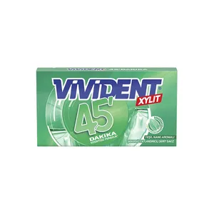 آدامس با طمع نعنا سبز بدون شکر ویویدنت - 26 گرم