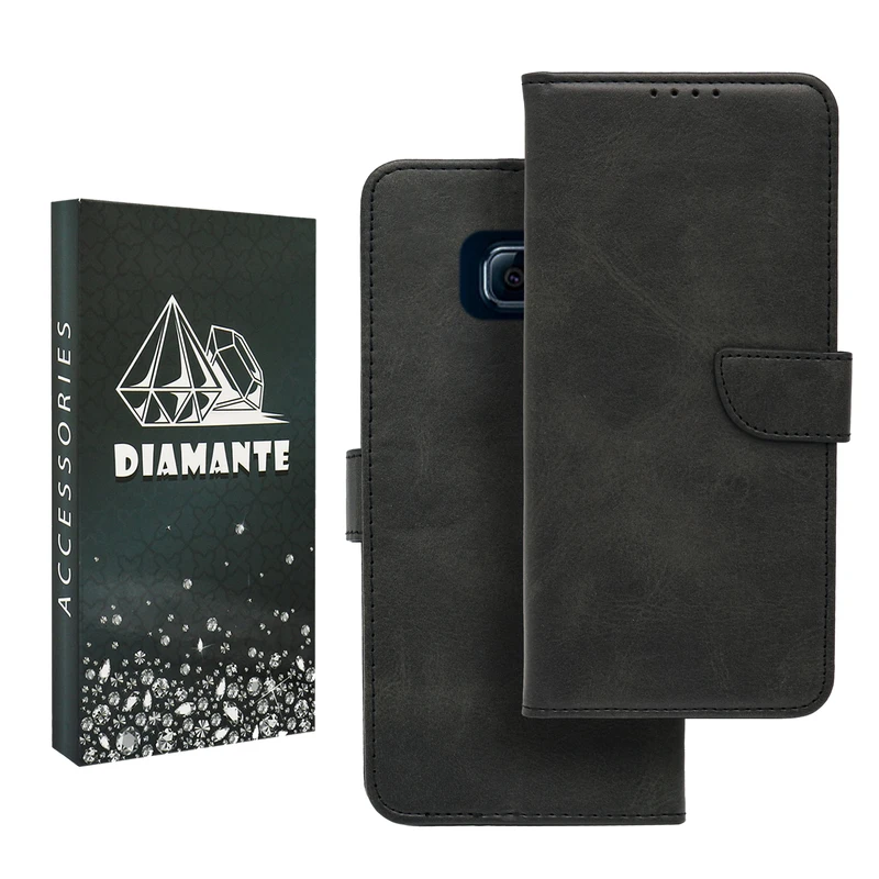 کیف کلاسوری دیامانته مدل Khoshi Bk مناسب برای گوشی موبایل سامسونگ Galaxy S6 Edge