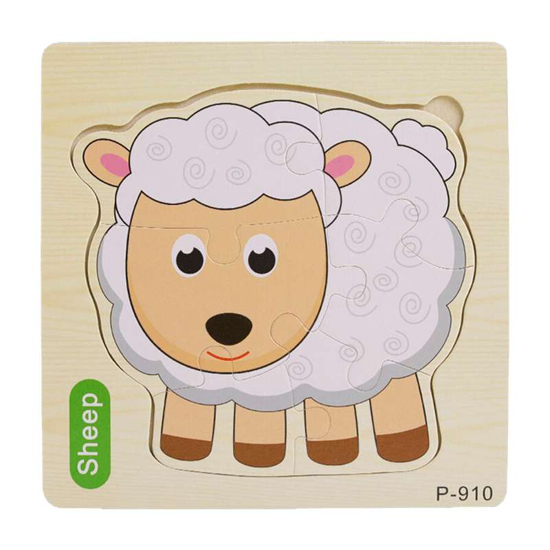 پازل آموزشی طرح بره مدل P910