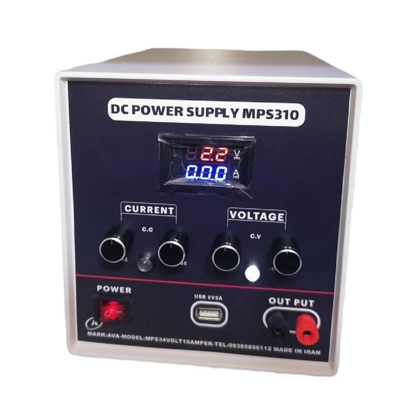 منبع تغذیه  30 ولت 5 آمپر مدل AP_305