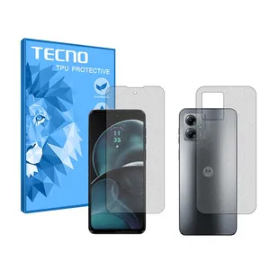 Tecno HyMTT model matte screen protector suitable for Motorola Moto G14 mobile phone along with the back protector
