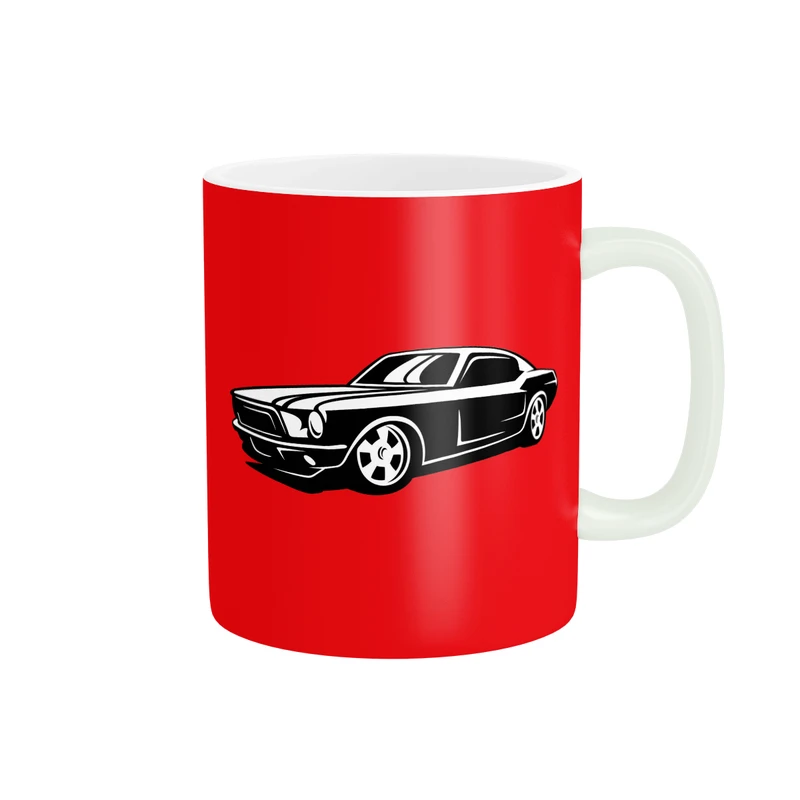 ماگ پاد آفرین مدل ماشین قدیمی کد DKC182