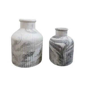 گلدان سنگی مدل مراکشی کد 301 مجموعه 2 عددی