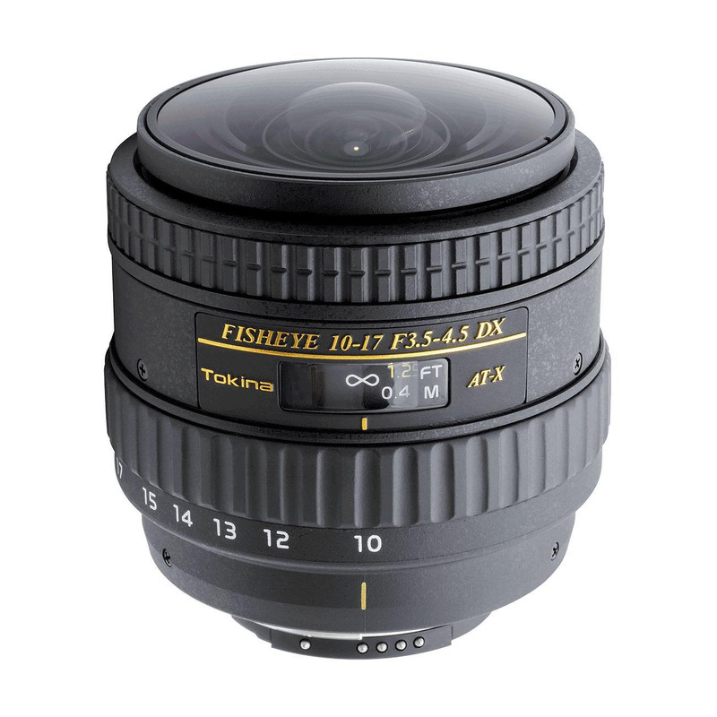 لنز دوربین توکینا 17-10 F/3.5-4.5 DX Auotofocus Fisheye For Canon
