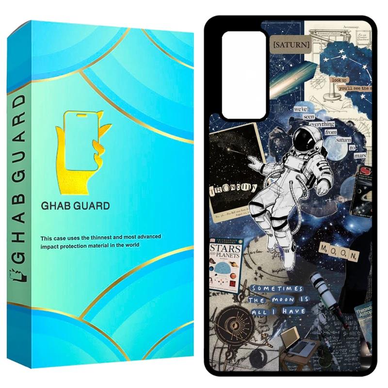 کاور قاب گارد طرح فضانورد مدل GCHPS20F مناسب برای گوشی موبایل سامسونگ Galaxy S20 FE 4G / S20 FE 5G / S20 FE 2022