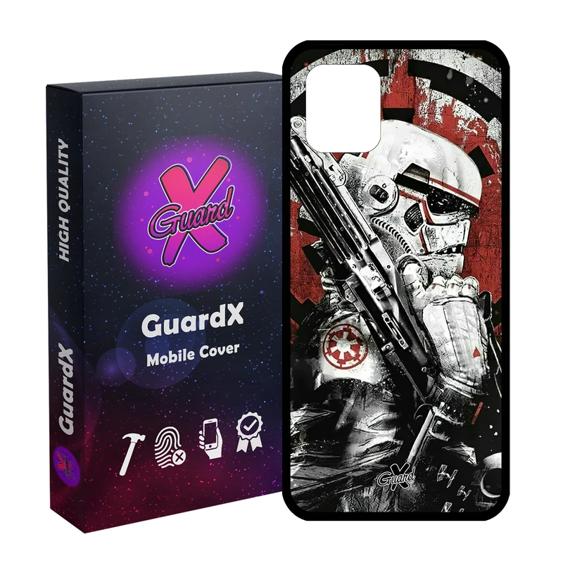 کاور گارد ایکس طرح جنگ ستارگان مدل Glass10494 مناسب برای گوشی موبایل سامسونگ Galaxy Note 10 Lite / A81