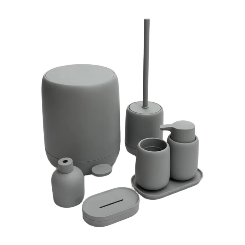 ست سرویس بهداشتی 7 تکه دلفین مدل Nl-721-gr