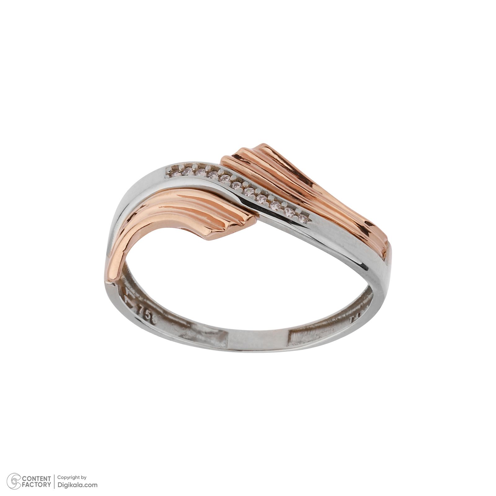 ست حلقه طلا 18 عیار زنانه و مردانه مایا ماهک مدل MR1370 -  - 5