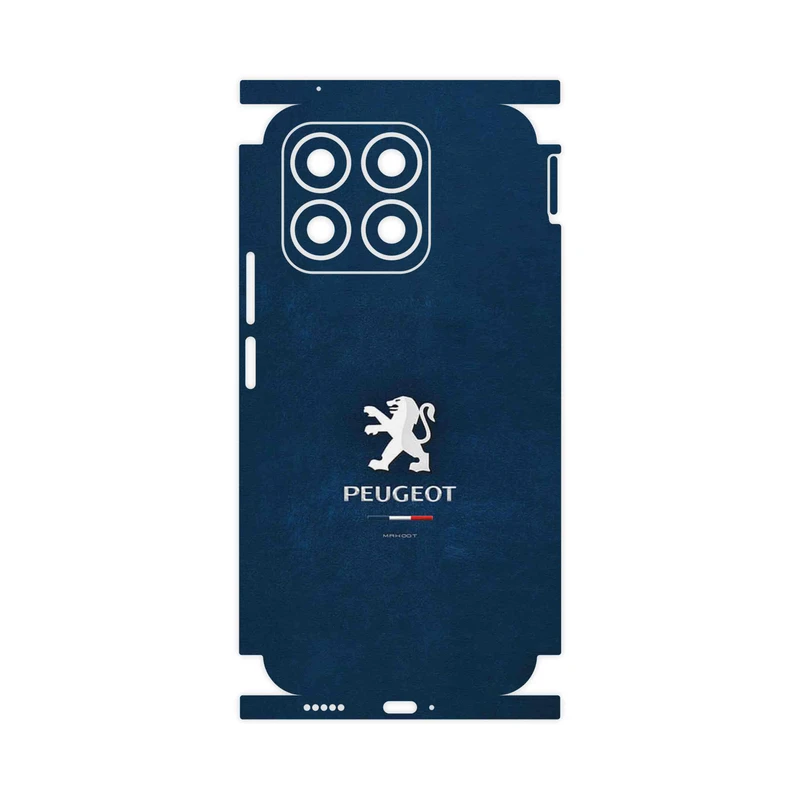 برچسب پوششی ماهوت مدل Peugeot_Logo-FullSkin مناسب برای گوشی موبایل آنر X8b