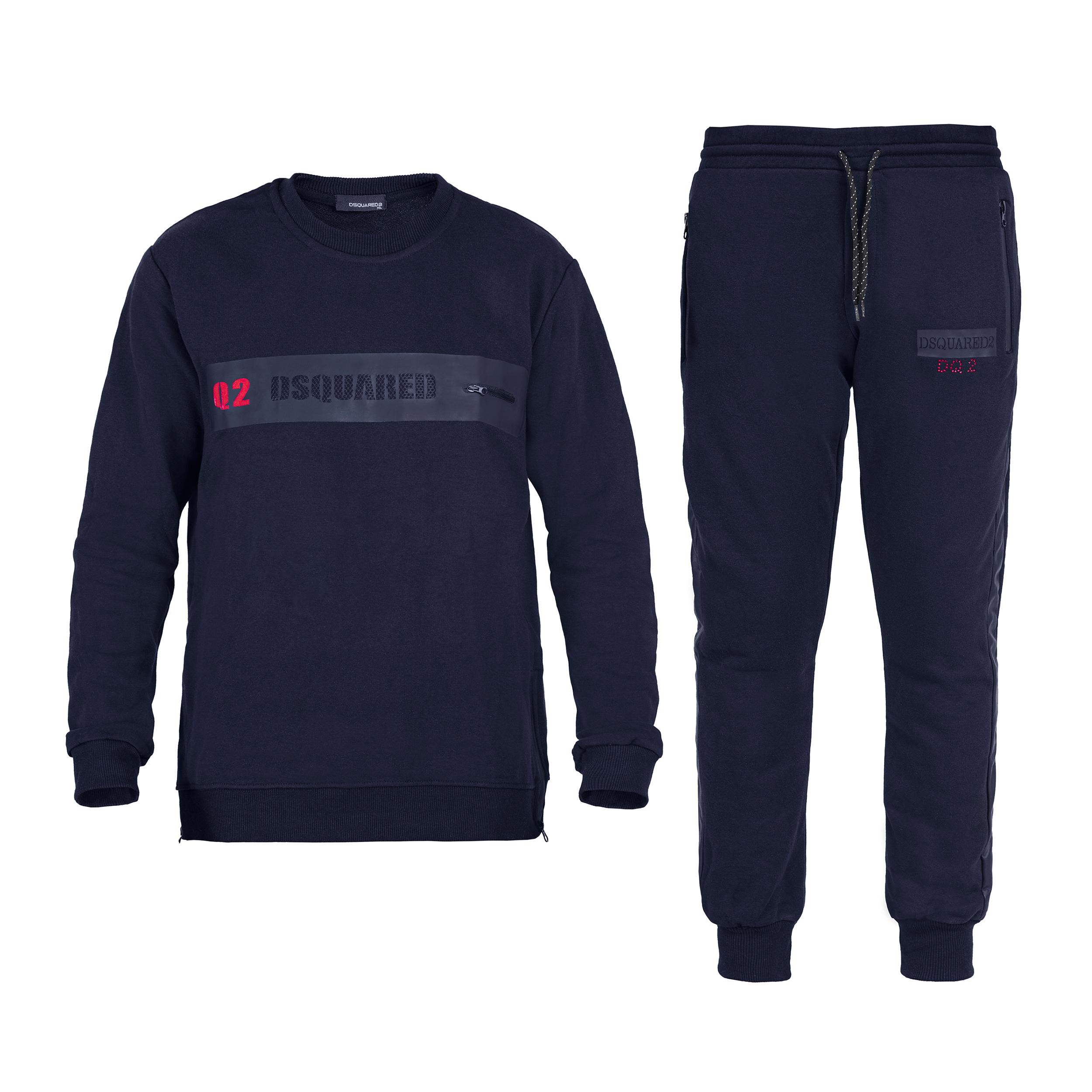 ست سويشرت و شلوار مردانه دیسکوارد2 کد S1027