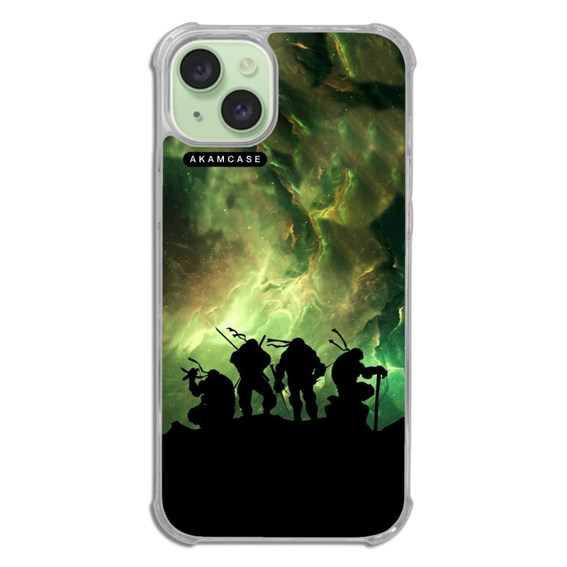 کاور آکام مدل AMC-WTA15PLUS-NINJA TURTLES12 مناسب برای گوشی موبایل اپل iPhone 15 Plus