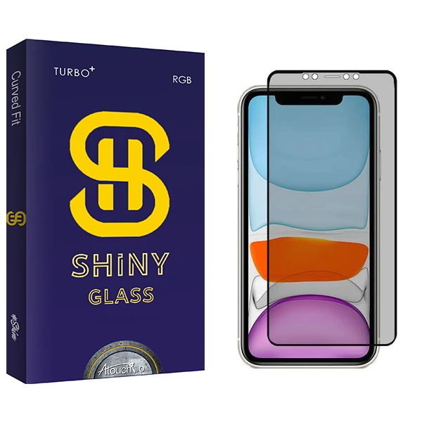 محافظ صفحه نمایش حریم شخصی آتوچبو مدل Shiny مناسب برای گوشی موبایل اپل iPhone XR